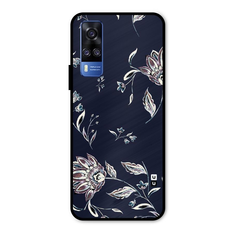 Cute Petals Metal Back Case for Vivo Y31
