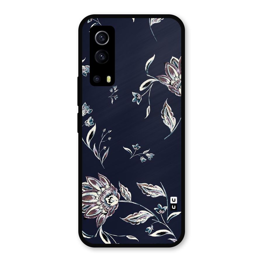 Cute Petals Metal Back Case for iQOO Z3