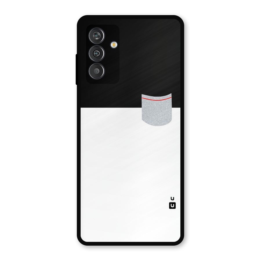 Cute Pocket Simple Metal Back Case for Galaxy F13