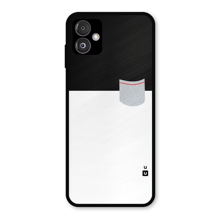 Cute Pocket Simple Metal Back Case for Galaxy F14