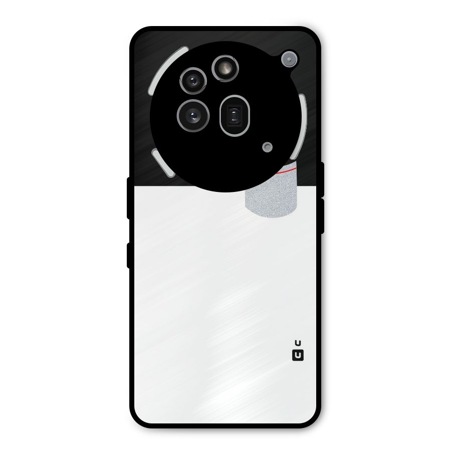 Cute Pocket Simple Metal Back Case for Nothing Phone 3a Pro
