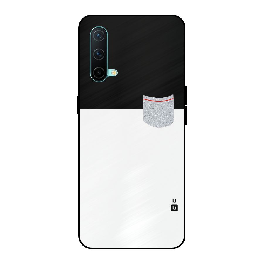 Cute Pocket Simple Metal Back Case for OnePlus Nord CE 5G