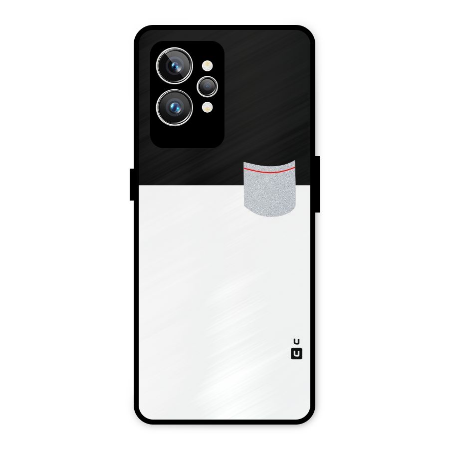 Cute Pocket Simple Metal Back Case for Realme GT2 Pro