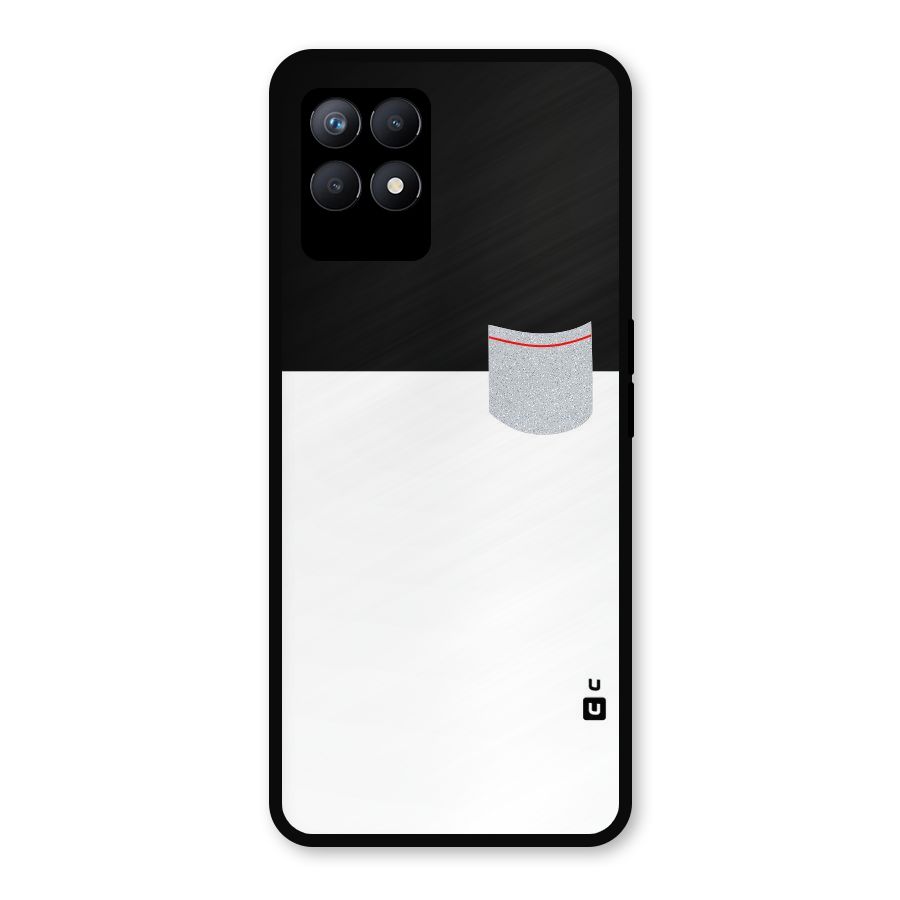Cute Pocket Simple Metal Back Case for Realme Narzo 50