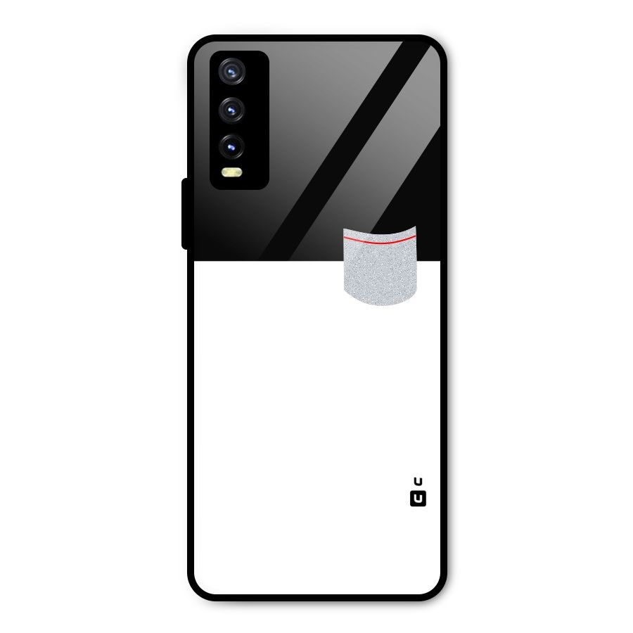 Cute Pocket Simple Metal Back Case for Vivo Y20