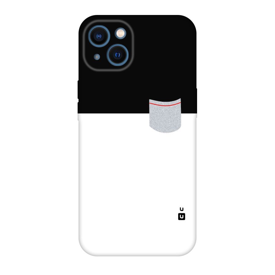 Cute Pocket Simple Original Polycarbonate Back Case for iPhone 13