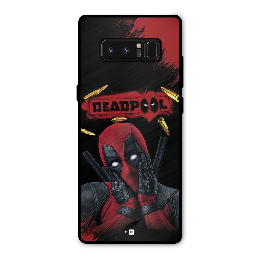 Cute Pool Metal Back Case for Galaxy Note 8