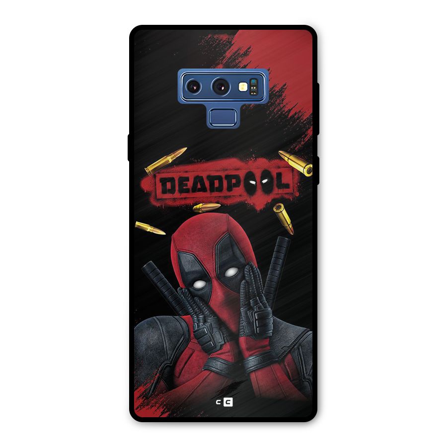Cute Pool Metal Back Case for Galaxy Note 9