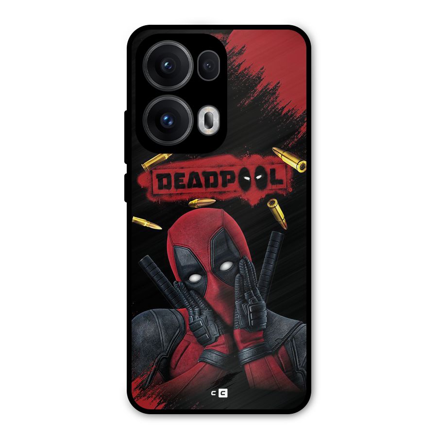Cute Pool Metal Back Case for Oppo Reno13 Pro