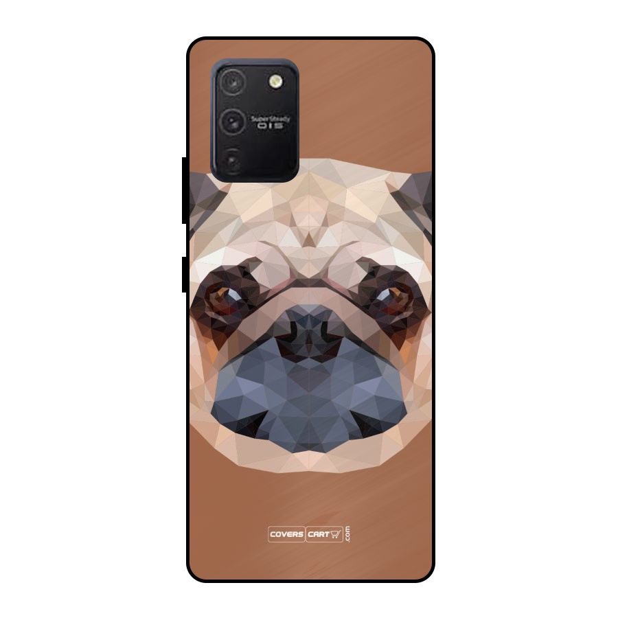 Cute Pug Metal Back Case for Galaxy S10 Lite