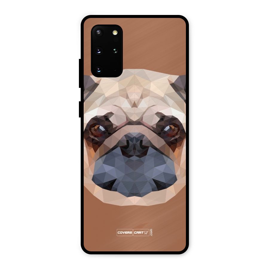 Cute Pug Metal Back Case for Galaxy S20 Plus