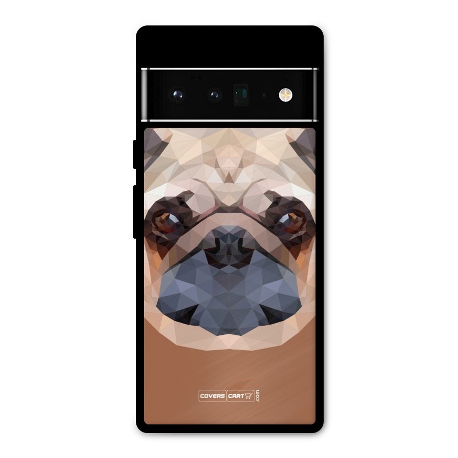 Cute Pug Metal Back Case for Google Pixel 6 Pro