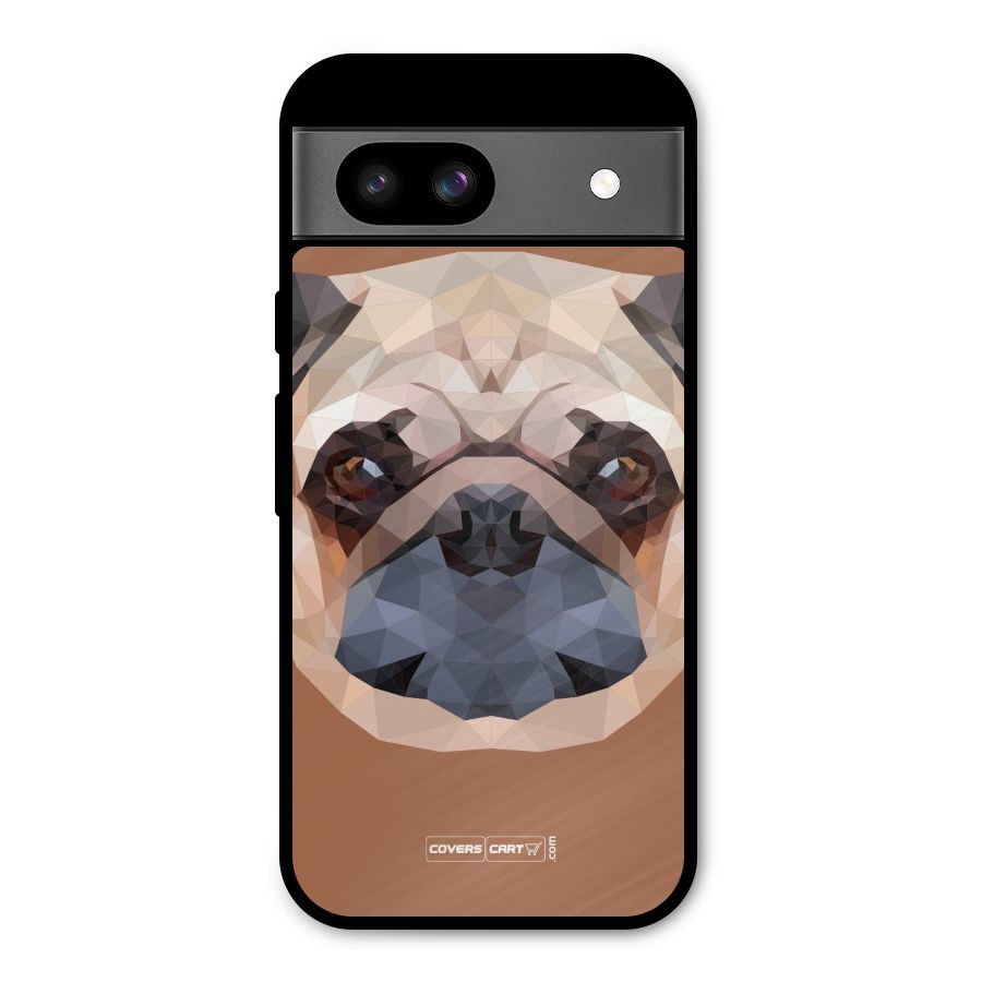 Cute Pug Metal Back Case for Google Pixel 8a