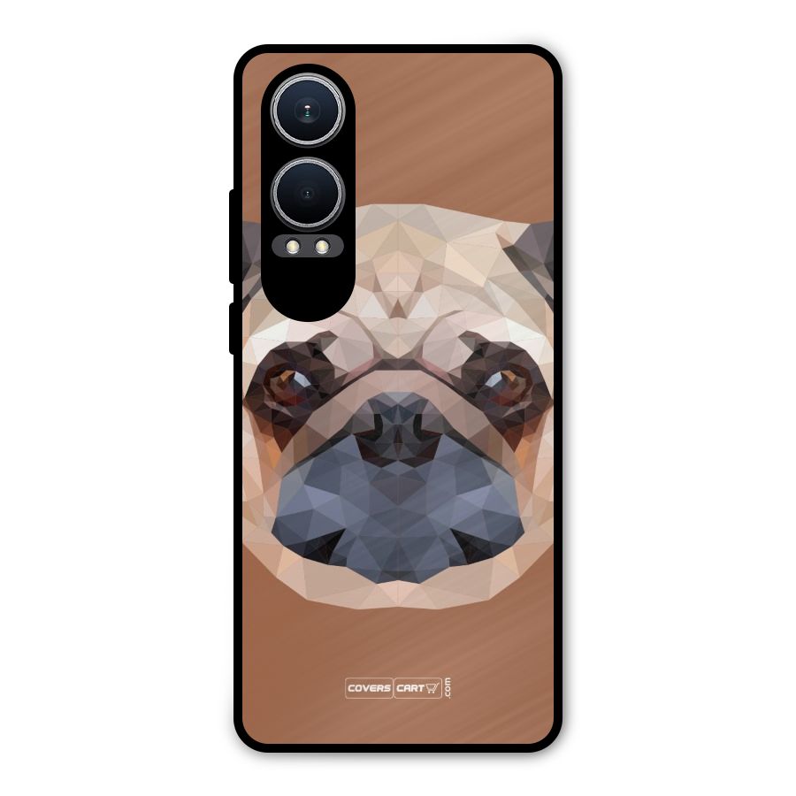 Cute Pug Metal Back Case for OnePlus Nord CE4 Lite