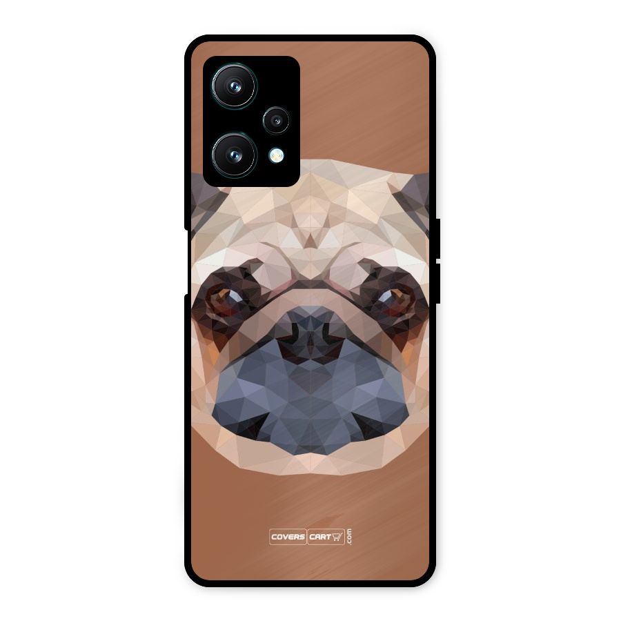 Cute Pug Metal Back Case for Realme 9 Pro 5G