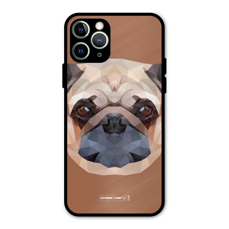 Cute Pug Metal Back Case for iPhone 11 Pro Max
