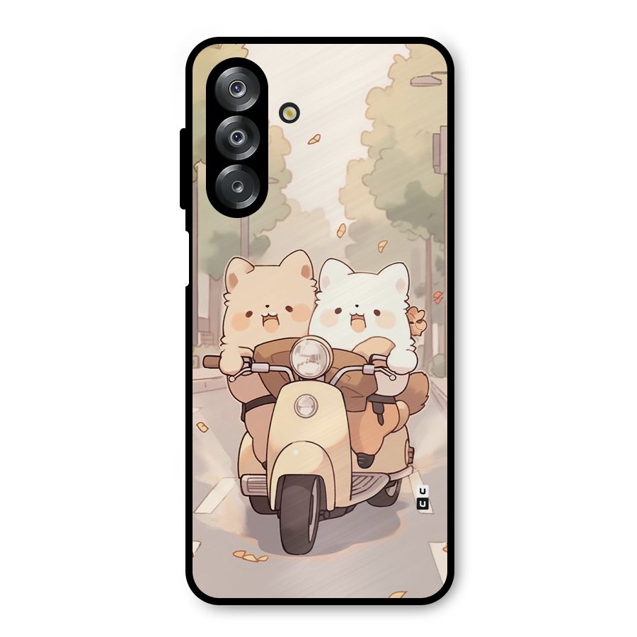 Cute Riders Metal Back Case for Galaxy A26
