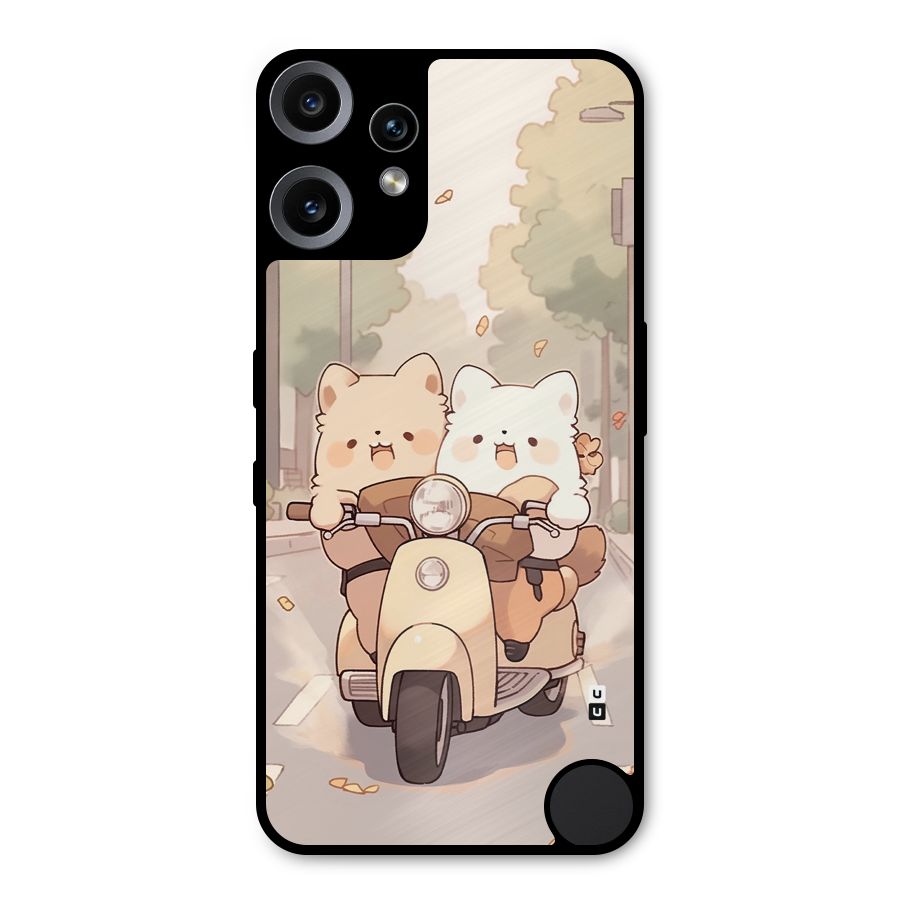Cute Riders Metal Back Case for Nothing CMF Phone 2 Pro