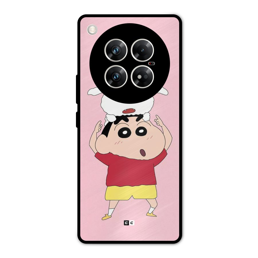 Cute Sheero Metal Back Case for Infinix Zero 40 5G