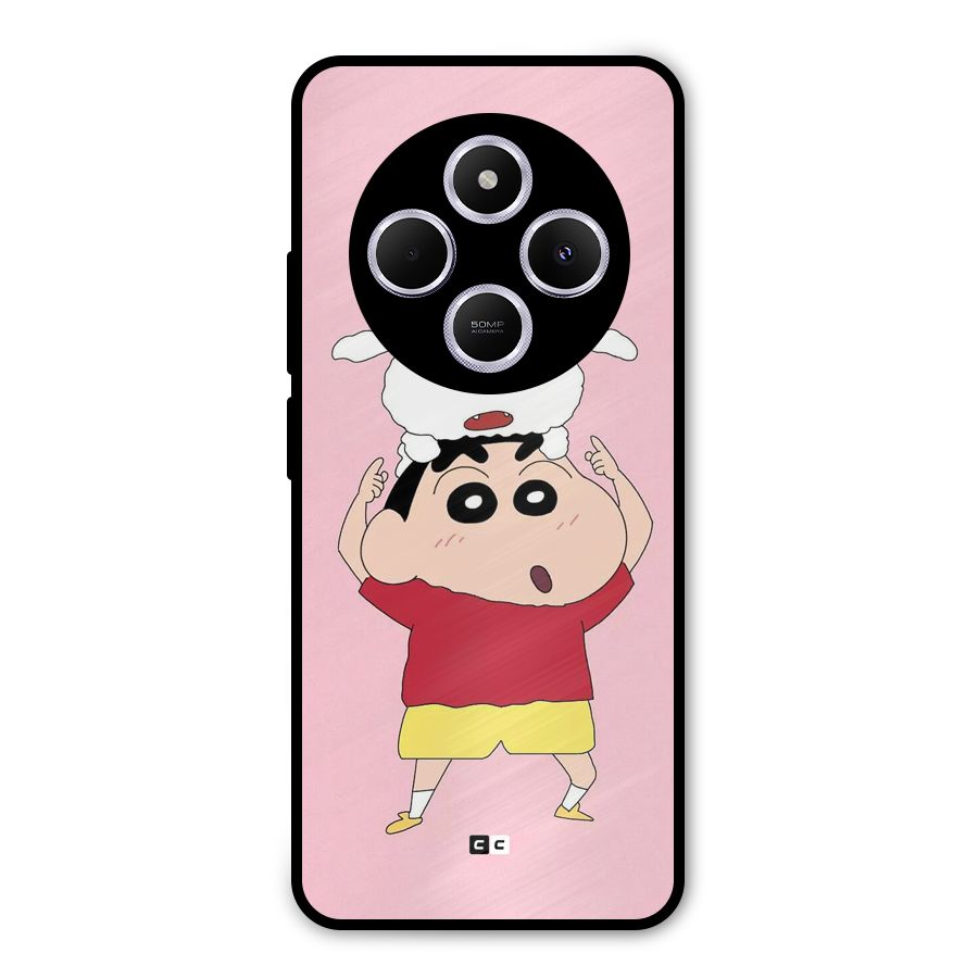 Cute Sheero Metal Back Case for Poco M7