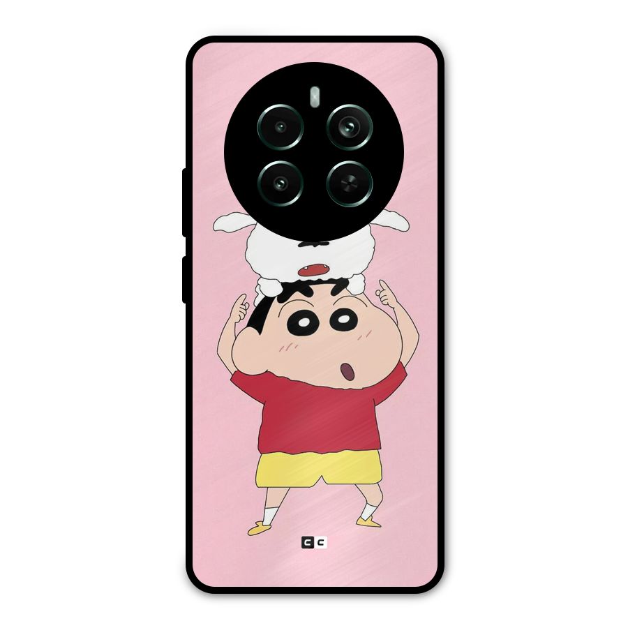 Cute Sheero Metal Back Case for Realme 12 Pro Plus