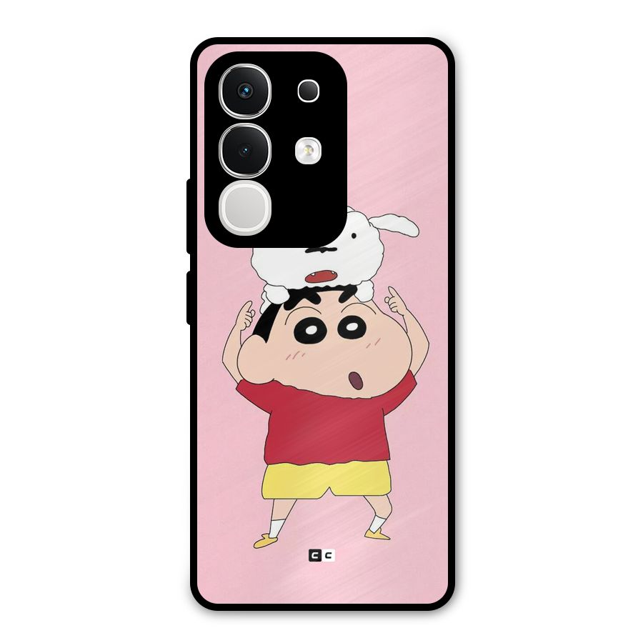 Cute Sheero Metal Back Case for Vivo T4x