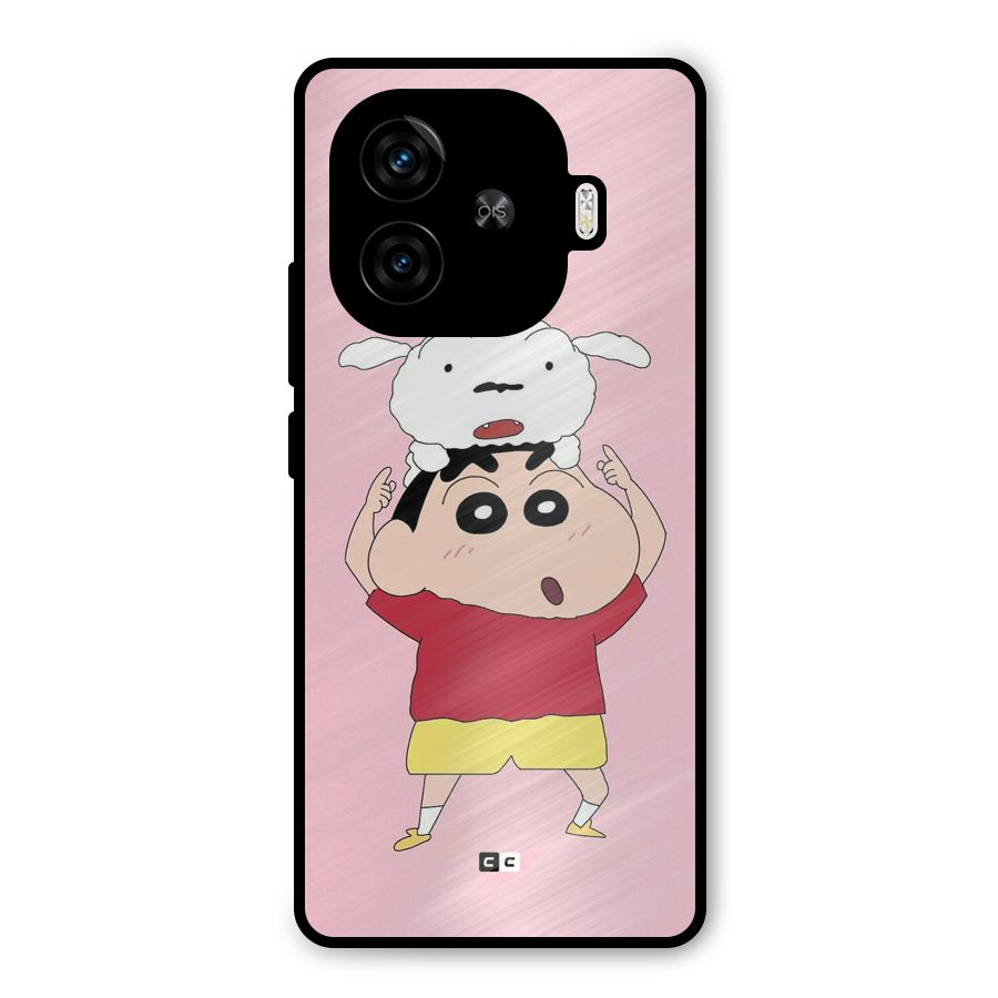 Cute Sheero Metal Back Case for iQOO Neo 10R