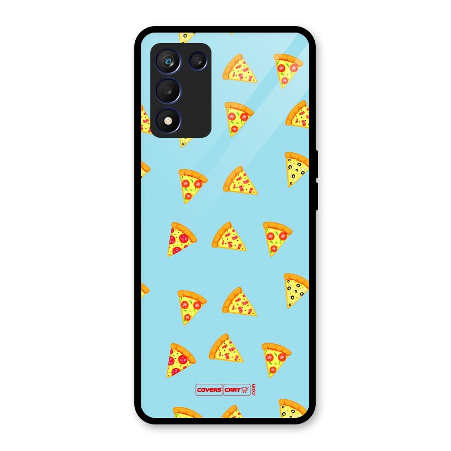 Cute Slices of Pizza Glass Back Case for Realme 9 5G Speed