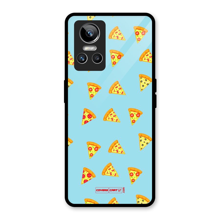 Cute Slices of Pizza Glass Back Case for Realme GT Neo 3