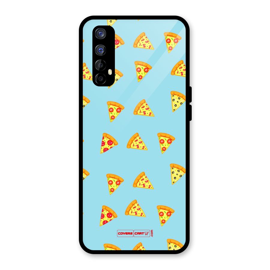 Cute Slices of Pizza Glass Back Case for Realme Narzo 20 Pro