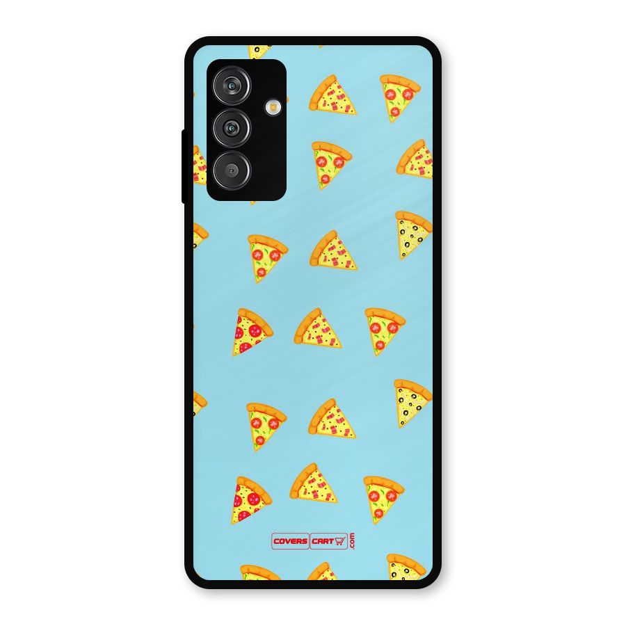 Cute Slices of Pizza Metal Back Case for Galaxy F13
