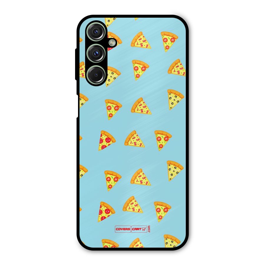 Cute Slices of Pizza Metal Back Case for Galaxy M34