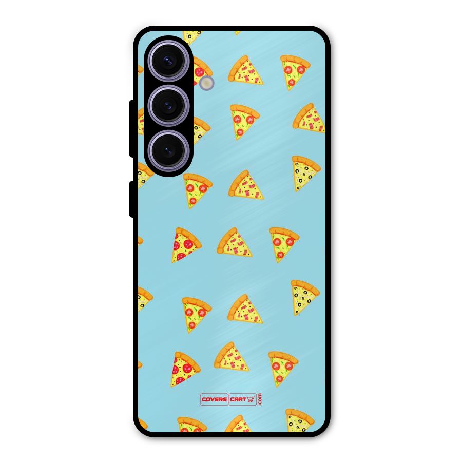 Cute Slices of Pizza Metal Back Case for Galaxy S24