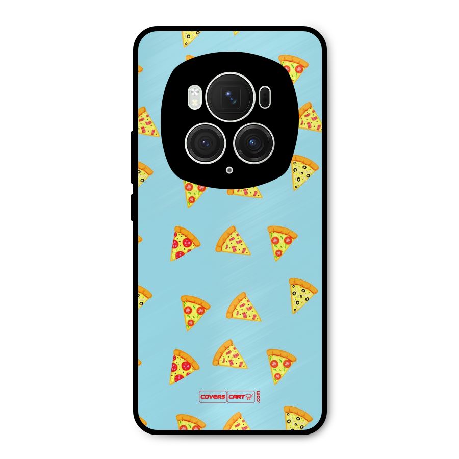 Cute Slices of Pizza Metal Back Case for Honor Magic6 Pro