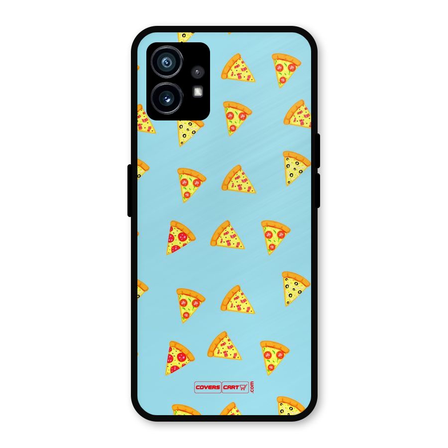 Cute Slices of Pizza Metal Back Case for Nothing Phone 1
