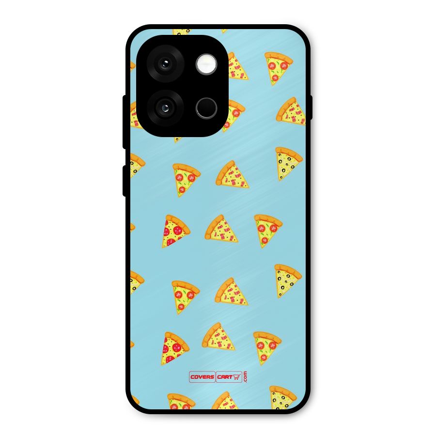 Cute Slices of Pizza Metal Back Case for OnePlus 13s