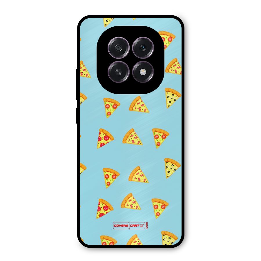 Cute Slices of Pizza Metal Back Case for Oppo F29