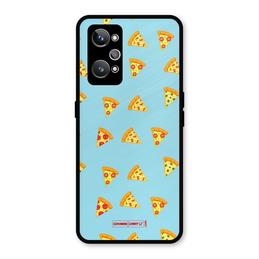 Cute Slices of Pizza Metal Back Case for Realme GT 2