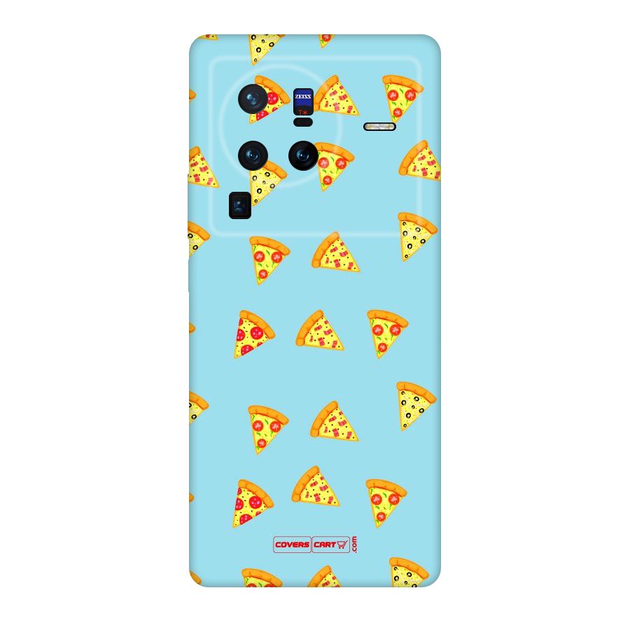 Cute Slices of Pizza Original Polycarbonate Back Case for Vivo X80