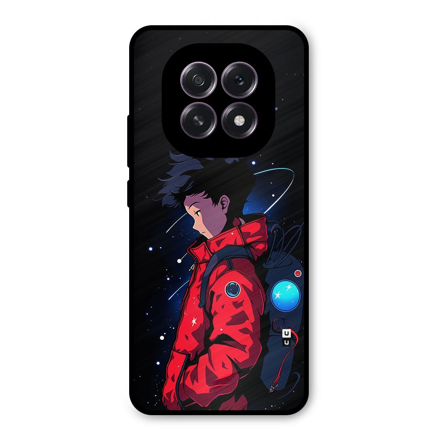 Cute Space Boy Metal Back Case for Oppo F29