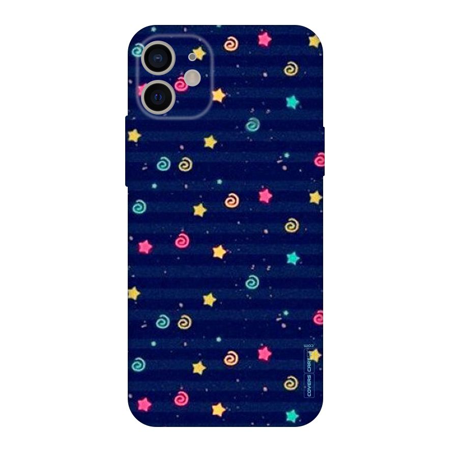 Cute Stars Design Original Polycarbonate Back Case for iPhone 11