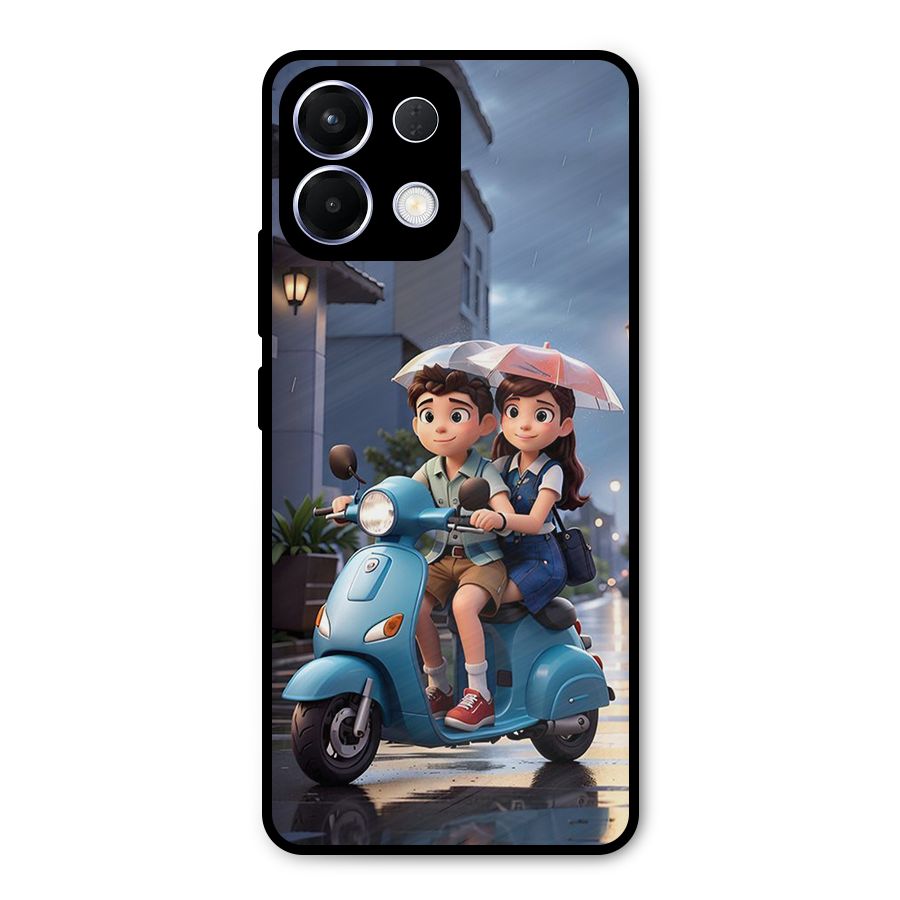 Cute Teen Scooter Metal Back Case for Oppo K13