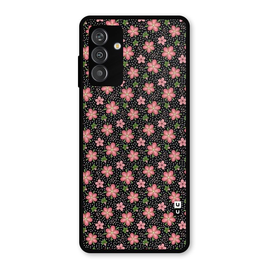 Cute Tiny Flowers Metal Back Case for Galaxy F13
