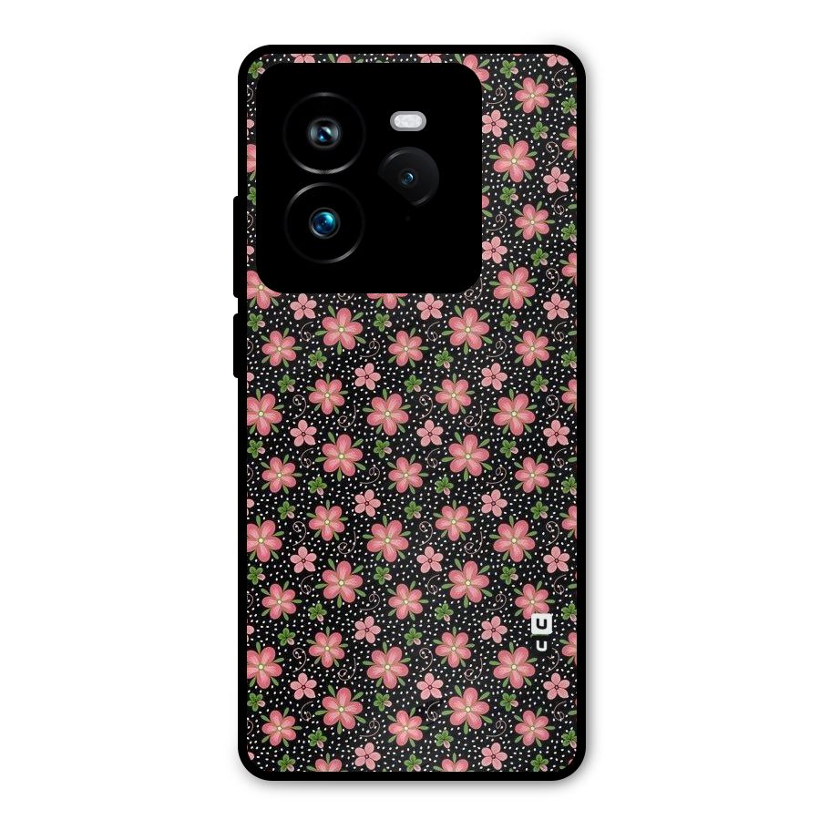Cute Tiny Flowers Metal Back Case for Realme GT 7 Pro