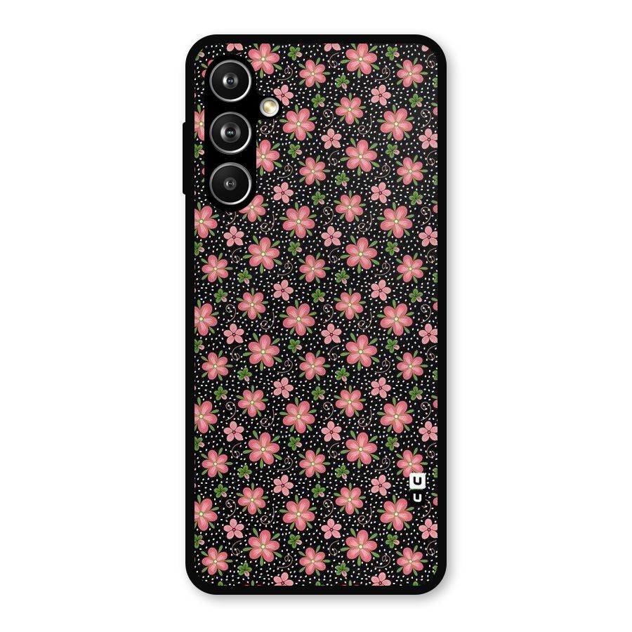 Cute Tiny Flowers Metal Back Case for Samsung Galaxy M54
