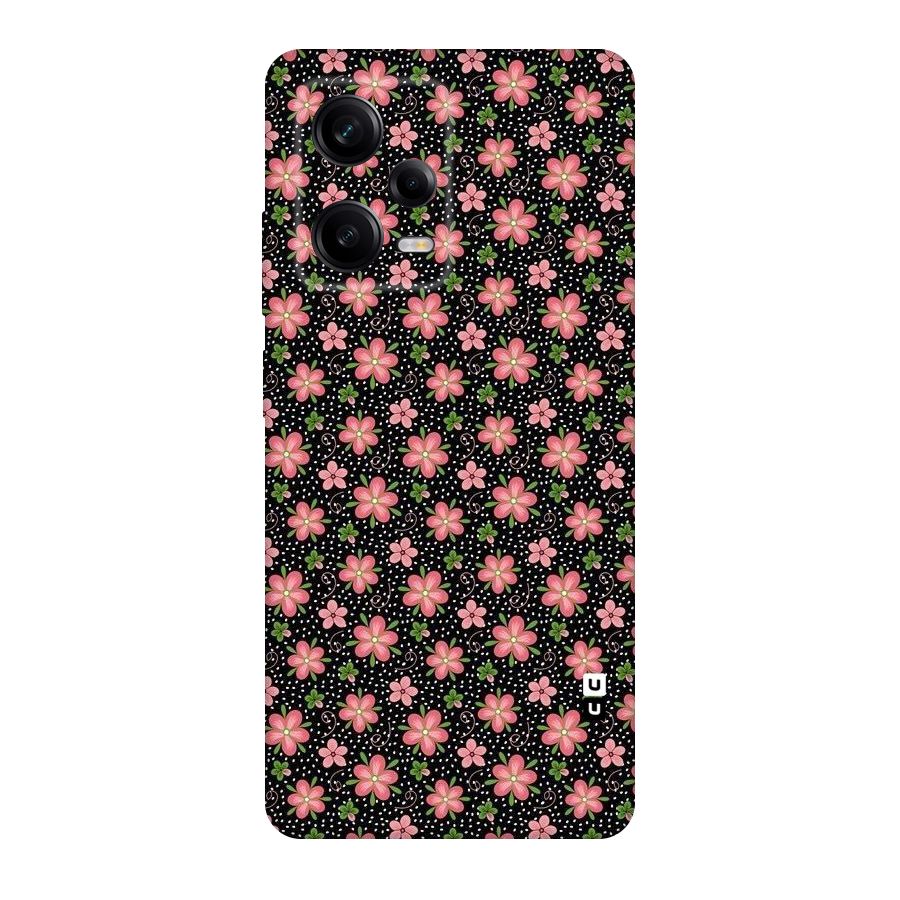 Cute Tiny Flowers Original Polycarbonate Back Case for Redmi Note 12 Pro