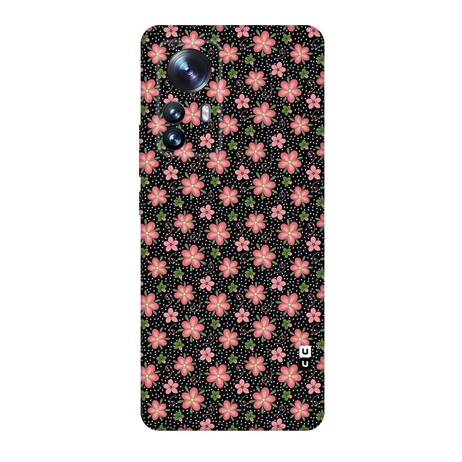 Cute Tiny Flowers Original Polycarbonate Back Case for Xiaomi 12 Pro