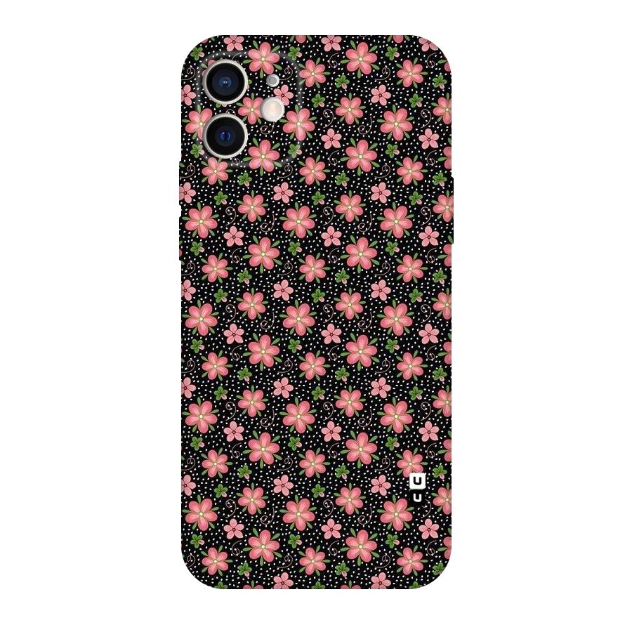 Cute Tiny Flowers Original Polycarbonate Back Case for iPhone 12