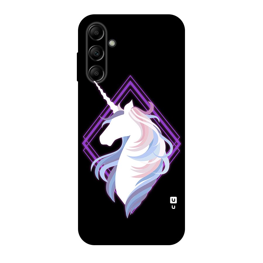 Cute Unicorn Illustration Original Polycarbonate Back Case for Galaxy A14 5G