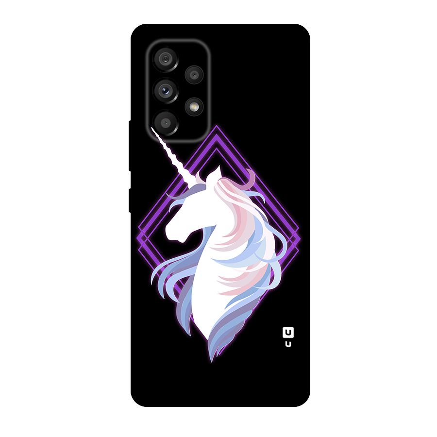 Cute Unicorn Illustration Original Polycarbonate Back Case for Galaxy A53 5G